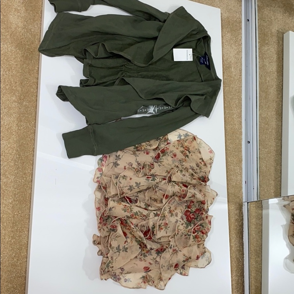 Kids polo skirt set
